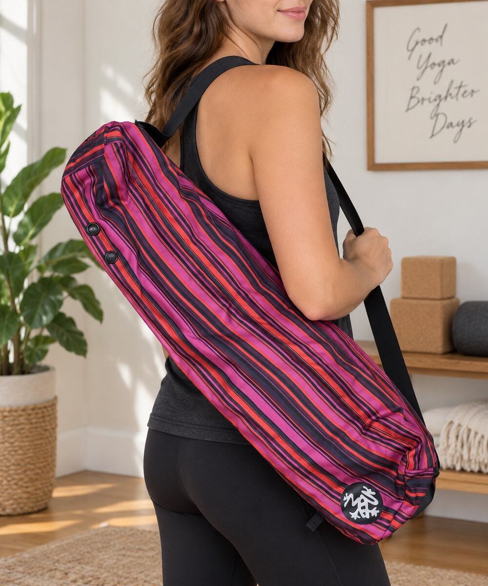 Manduka Go Steady Yoga Bag Mat Carrier Dual Compartment Gym Pilates Bag